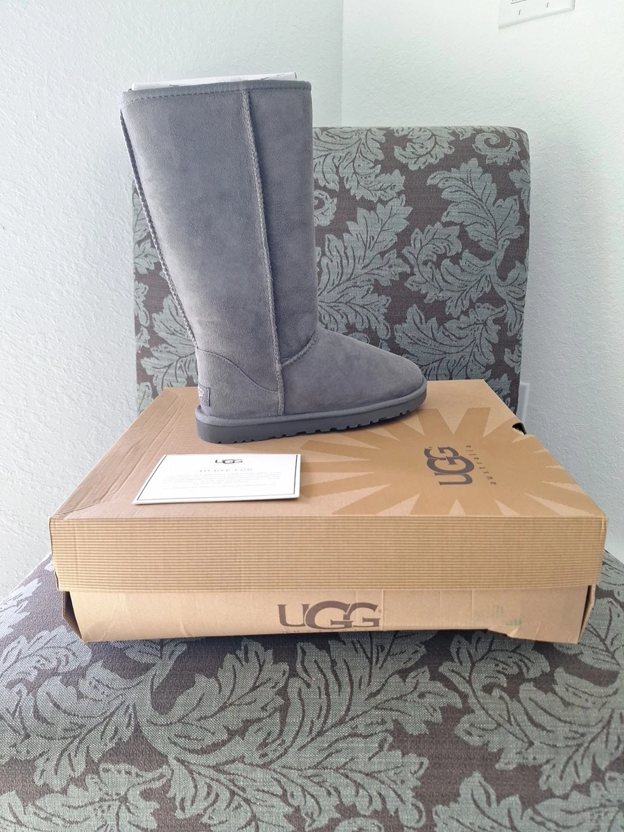 UGG Australia Classic Tall Gray Boots for Women for sale | eBay