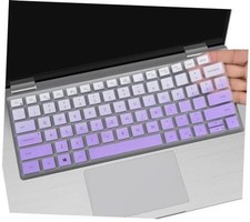 Keyboard Cover for Dell Latitude 7440 7430 7420 7410 14, Dell Ombre Purple