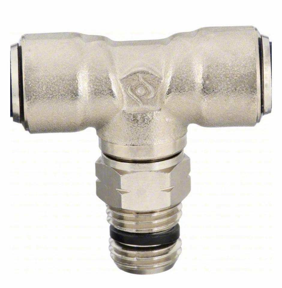 Aignep Usa Push-Fit Tee Fitting, Push-To-Connect X 88210-08-08 (10 Pack) - Image 2 of 2