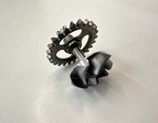 USED OEM 09-20 KAWASAKI KX250 KX250F WATER PUMP SHAFT GEAR & IMPELLER ASSY