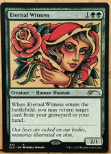 LIMITED EDITION Secret Lair MtG Eternal Witness Unplayed NM