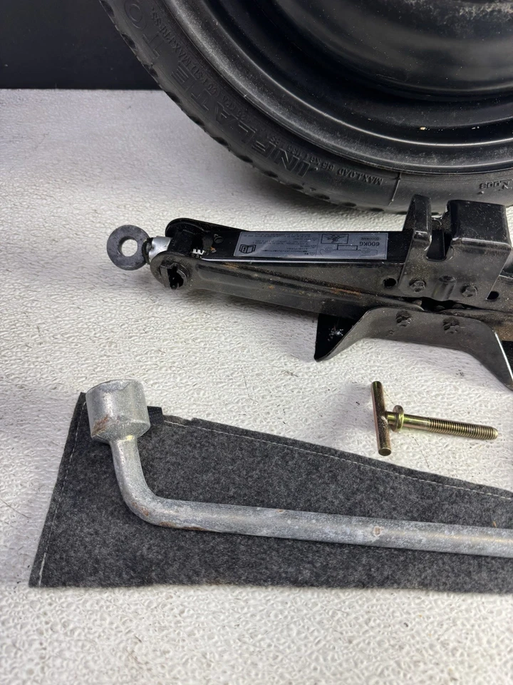 1999-2005 Mazda Miata Spare Tire Wheel Donut 105/70/15 & Jack Tool Wrench Set - Image 3 of 4