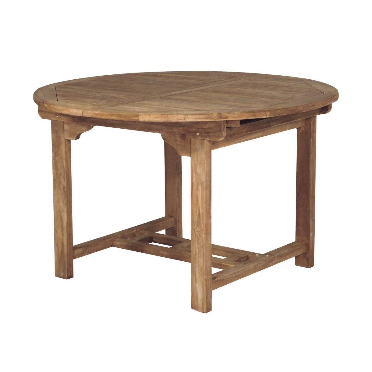 Table de jardin en teck 8 places Capraia pour grandes tablées familiales sur la terrasse