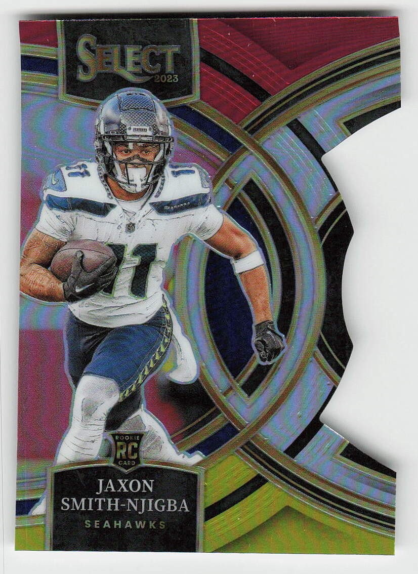2023 Panini Select #174 Jaxon Smith-Njigba FOOTBALL Seattle Seahawks