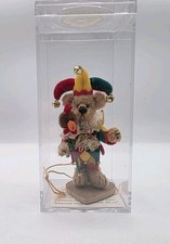 Little Gem Teddy Bear- Jolly Jester 3" By Deb Canham Handcrafted Limited Edition