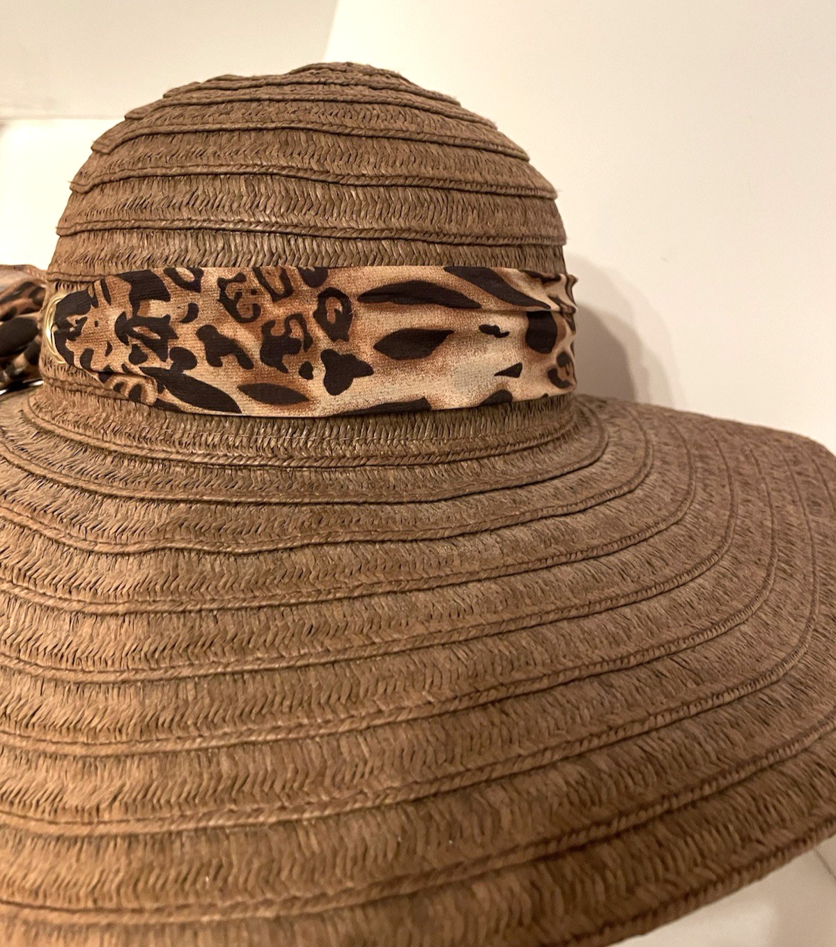 Jaclyn Smith Brown Packable Floppy Foldable Sun H… - image 3