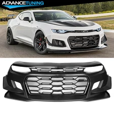 For 19-24 Chevy Camaro 1LE Style Unpainted Front Bumper Cover Conversion Guard