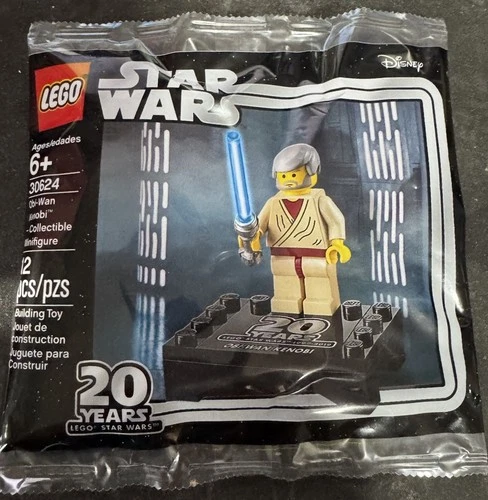 LEGO 30624 - 20TH ANNIVERSARY OBI-WAN KENOBI MINIFIGURE - Star Wars Polybag New