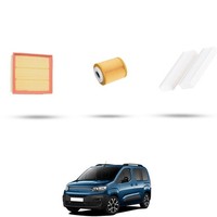 Hoffcar Wartungsset - 4 Filter FüR Fiat Doblo 1.5 Bluehdi 96KW Ab 2022