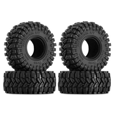 INJORA 1.0 Tires-58 * 24mm All Terrain Super King Trekker Soft Sticky Tires f...