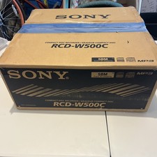 Sony RCD-W500C Compact Disc Recorder - Used