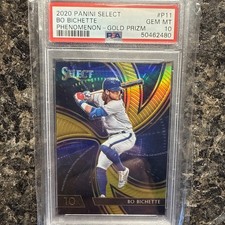 2020 Select Bo Bichette Phenomenon Gold /10 PSA 10 POP 1
