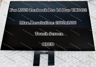ASUS Zenbook Pro 14 Duo OLED UX8402 2.8K LCD Berühren Sie Anzeige Panel Montage