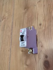 MEM 451 QEB 45 AMP M6 TYPE B  MCB SINGLE POLE Circuit Breaker, 451QEB SENT FAST 