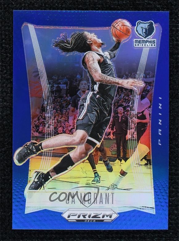 2023-24 Panini Prizm Deca Blue Prizm 120/149 Ja Morant #140 18ms