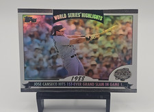 2004 Topps - World Series Highlights Jose Canseco #WS-JCA