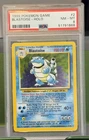 1999 Pokemon Japanese Base Set - BLASTOISE Holo #2 PSA 8