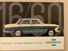 Wolseley 16/60 Original UK