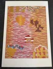 art postcard 1994 Shirley Kaneda Sense Senselessness Shainman gallery invitation