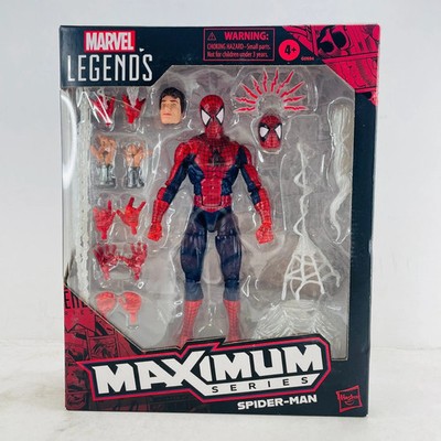 Marvel Legends Spider-Man Maximum Series w/Spider Web 5.5'' Action Figure Toy