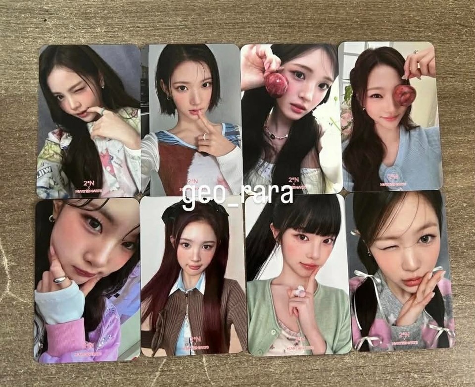 HEARTS2HEARTS H2H x 2aN PHOTOCARD OFFICIAL ian ana rude style focus ...