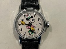 Vintage Disney Timex Minnie Mouse Watch - EXE - Runs