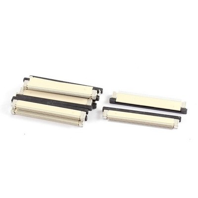 uxcell Bottom Port 50Pin 0.5mm Pitch FFC FPC Ribbon Sockets Connector 10Pcs