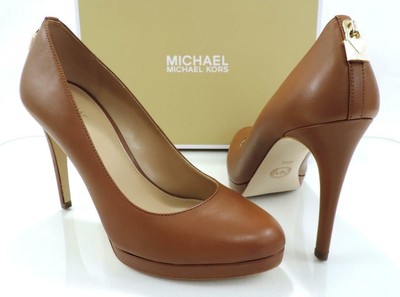 antoinette leather pump michael kors
