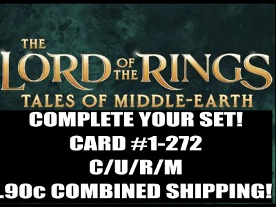 Magic the Gathering - Lord of the Rings - You Pick/Choose! (1-272) MTG LOTR