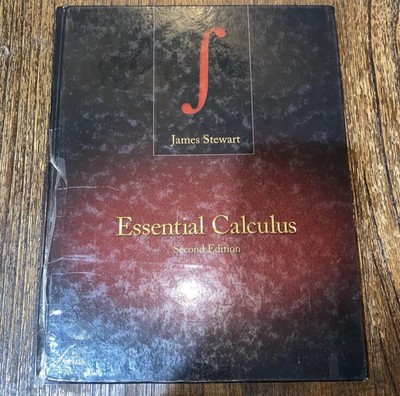 Essential Calculus Second Edition- Hardcover, by Stewart James