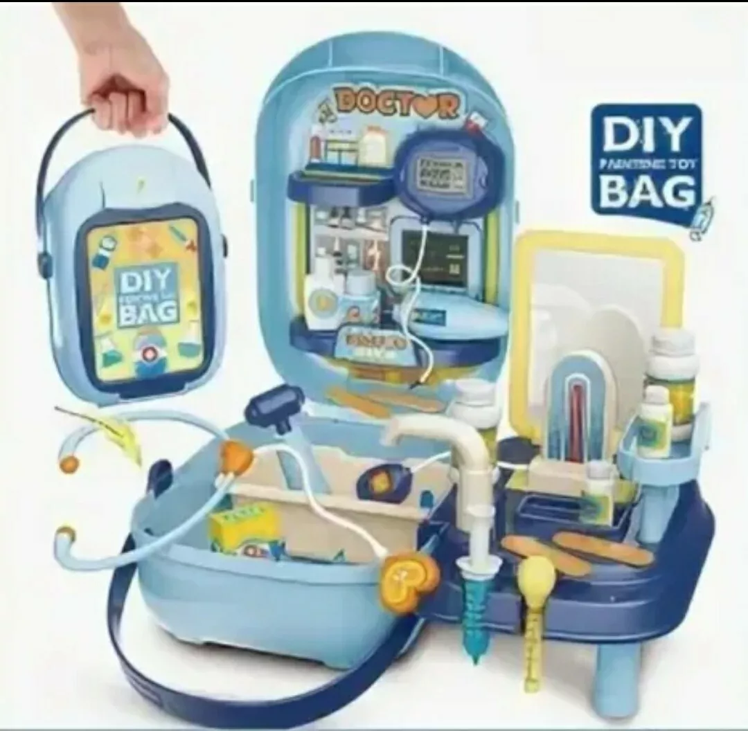 Homemade toy store doctor kit