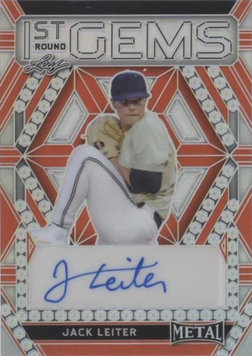 2021 Leaf Metal Draft - Jack Leiter #TP-JL1 for sale | eBay