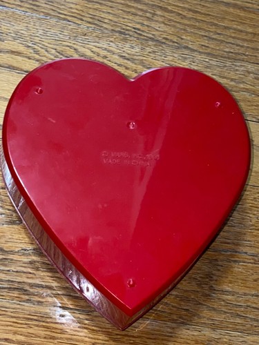 Vintage 1991 M&M’s MUSICAL Red Heart Pink Cupid M & M Valentines Candy Container - Picture 4 of 11