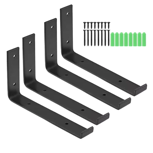 4PCS Shelf Brackets Rustic Heavy Duty Industrial Scaffold Board Shelf Bracket UK - Picture 12 of 12