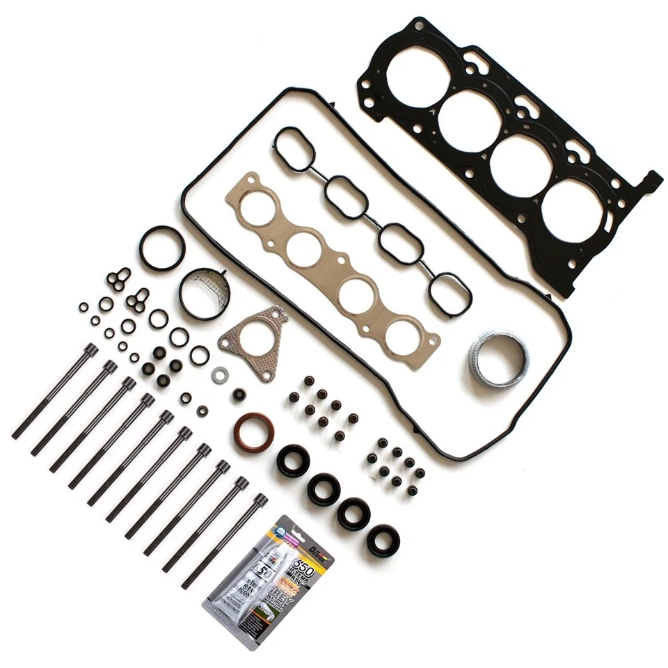 Juego de juntas de culata y pernos de culata DOHC de 1,8 L para Toyota Corolla 2009-2016 Foto 4 de 4