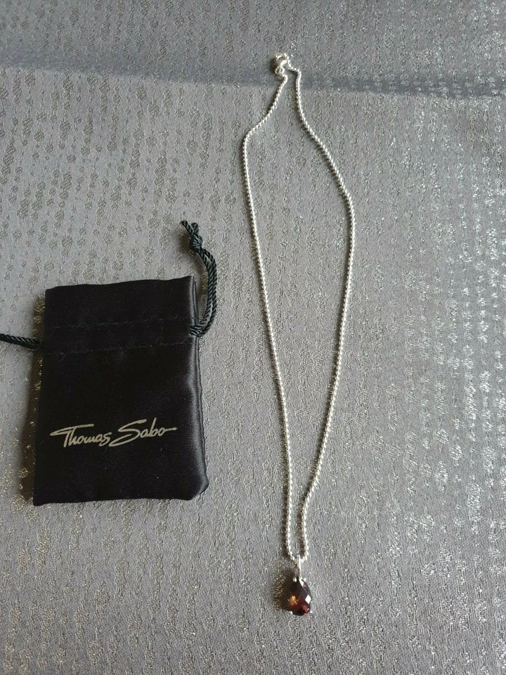  Thomas Sabo Anhänger  braun 925 Sterling Silber wie neu