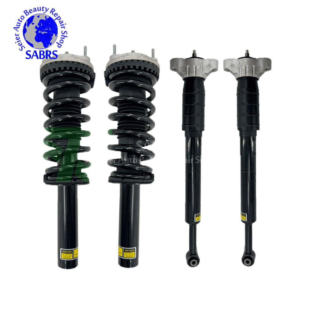4x Fit Maserati Ghibli S Q4 2014-2019 Front Rear Shock Absorber Struts Assys AWD