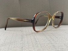 Vintage AO Eyeglasses Frame Brown Tone Z-87 Glasses 51/2 Frame