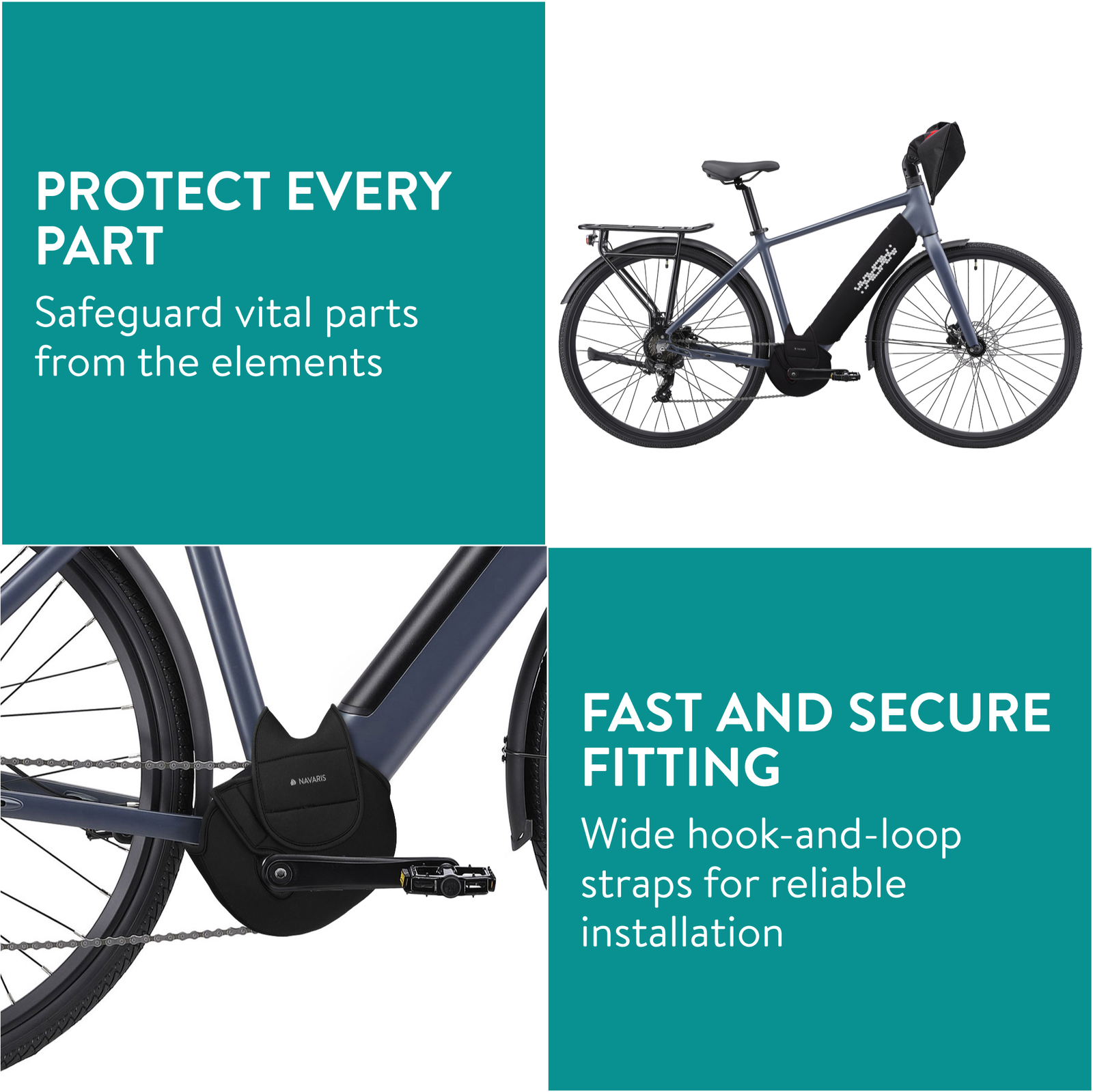 Универсальный комплект для электровелосипеда Schutzhlle - Универсальный паспорт - Fahrradabdeckung