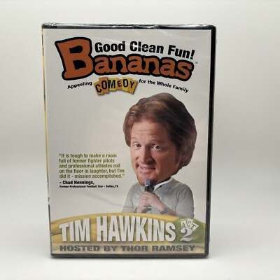 *SEALED* Bananas Featuring Tim Hawkins Act 2 Comedy DVD 2008 - Family Approved