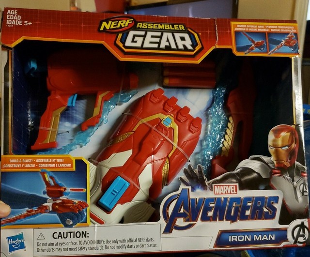 NERF ASSEMBLER GEAR MARVEL AVENGERS IRON MAN - NEW | eBay