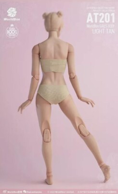 WORLDBOX AT201 1/6 Female Girl Body Plump Leg TAN Durable Figure
