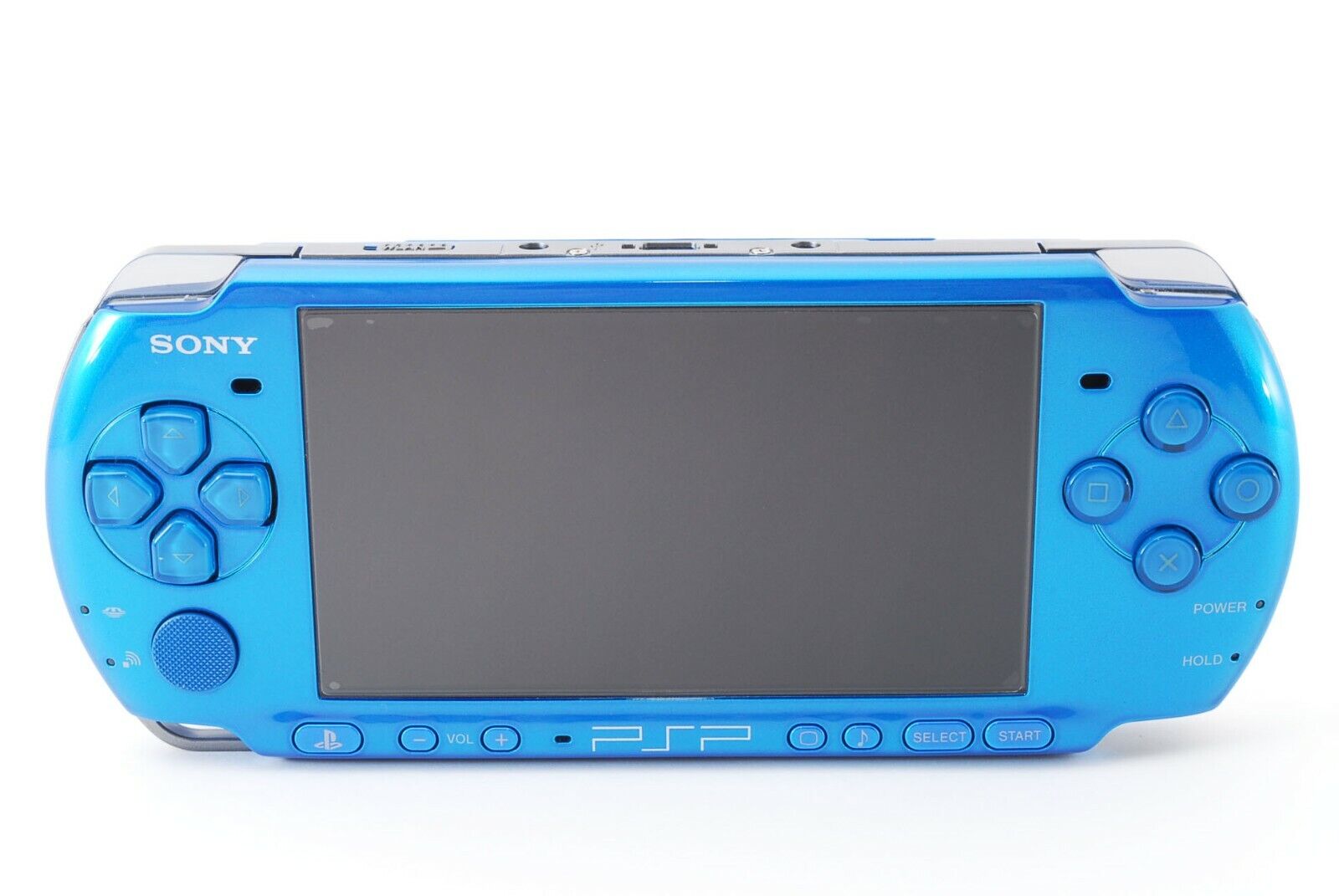 Sony PSP 3000 Vibrant Blue Console w/ Box and Charger Japan