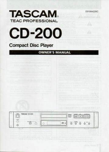 Manuales y documentación de imagen y sonido manuales en inglés