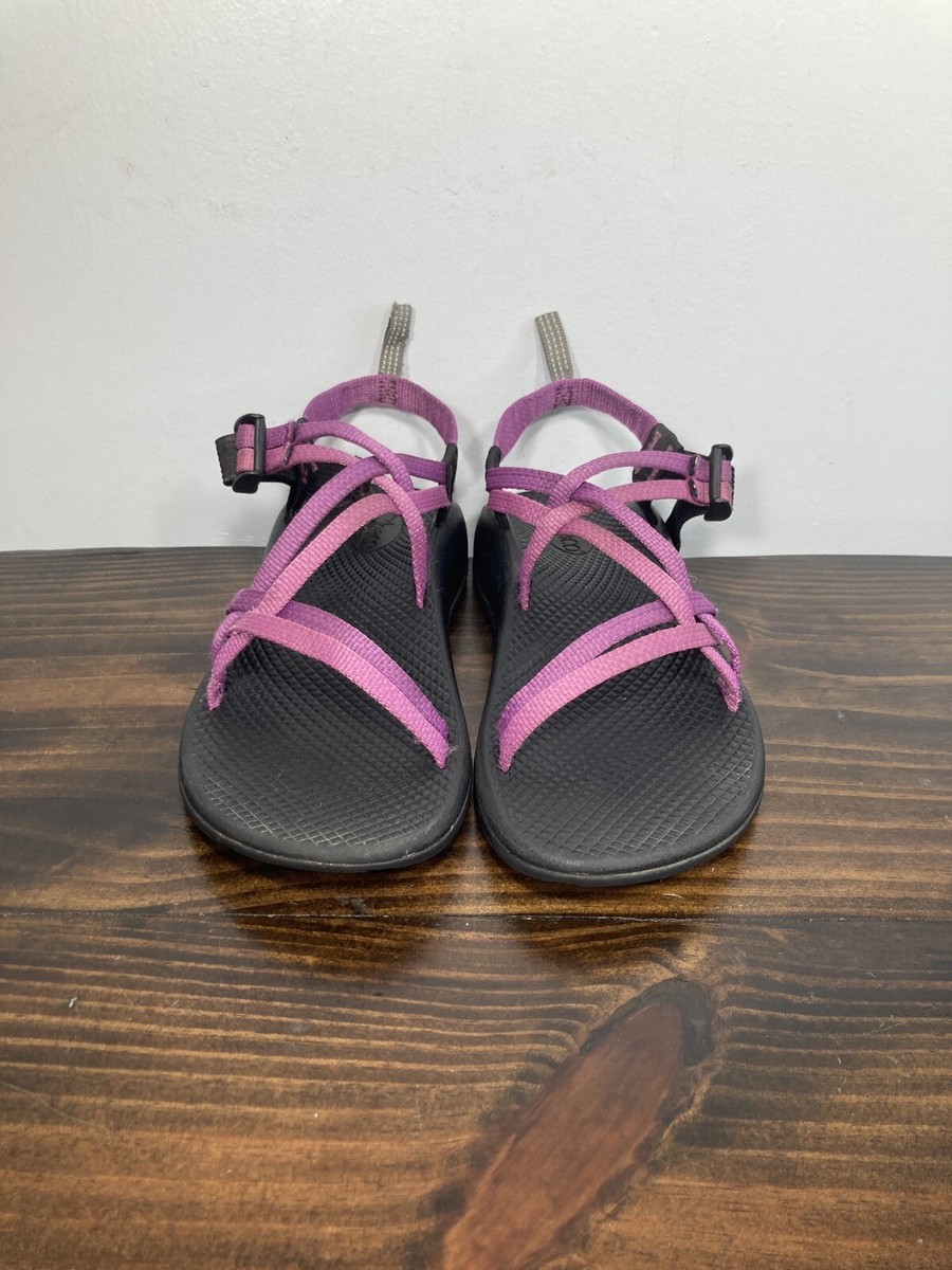 Chaco ZX1 Purple Double Straps Outdoor Water River Sandals Size 5