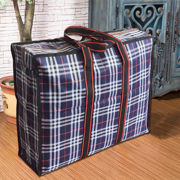 REUSABLE LAUNDRY STORAGE BAG SHOPPING BAGS ZIPPED STRONG JUMBO LARGE