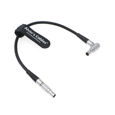 Power Cable for ARRI Teradek from Steadicam Zephyr 3 Pin to Right Angle 2 Pin