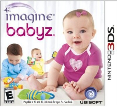 Imagine: Babyz 3D - Nintendo 3DS Complete New and sealed
