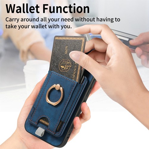 Fashion Magsafe Card Slot Leather Phone Case For iPhone 16 Pro Max 15 Plus 12 XR - Bild 46 von 95