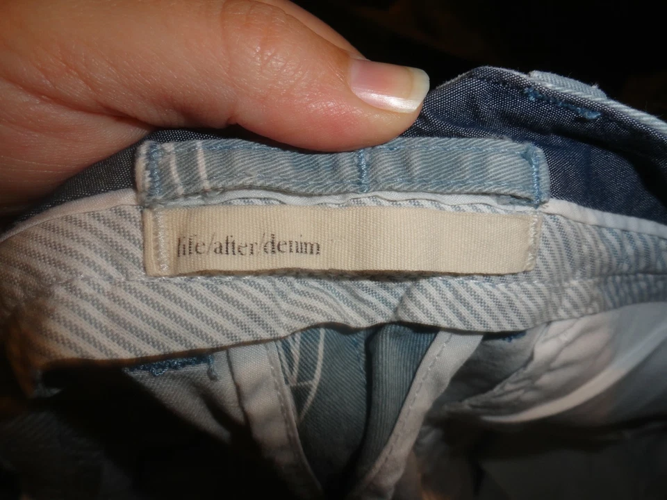 Pantalones cortos de barco Life/After/Denim azul para hombre talla 36 Foto 3 de 4